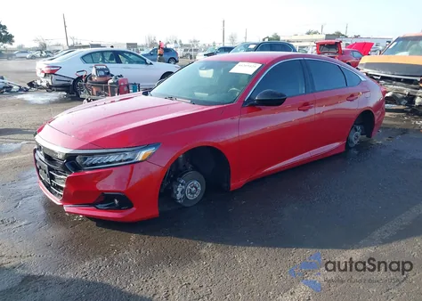 2022 Honda Accord Sport Special Edition z USA, uszkodzony, nr VIN 1HGCV1F40NA053203